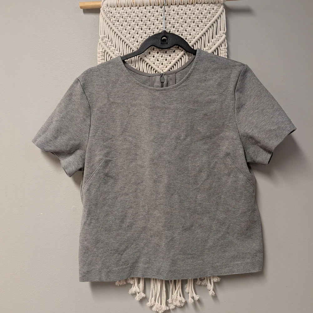 Everlane The Dream Tee Heather Gray Short Sleeve Tee Large Staple Elevated - Picture 7 of 10